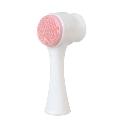 Brosse Nettoyante Double Face - Nettoyage Profond des Pores