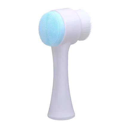 Brosse Nettoyante Double Face - Nettoyage Profond des Pores