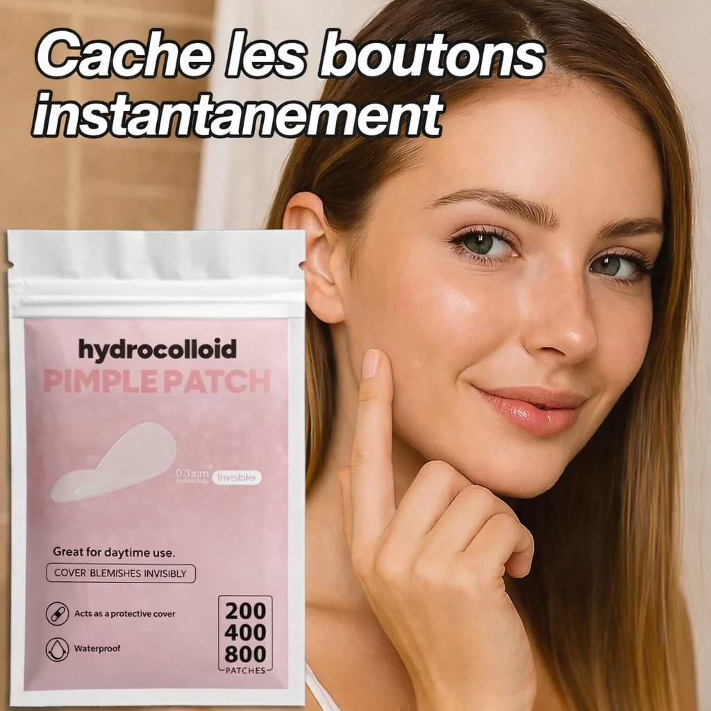 Patch Anti-Acné invisible - Résultat en 8h